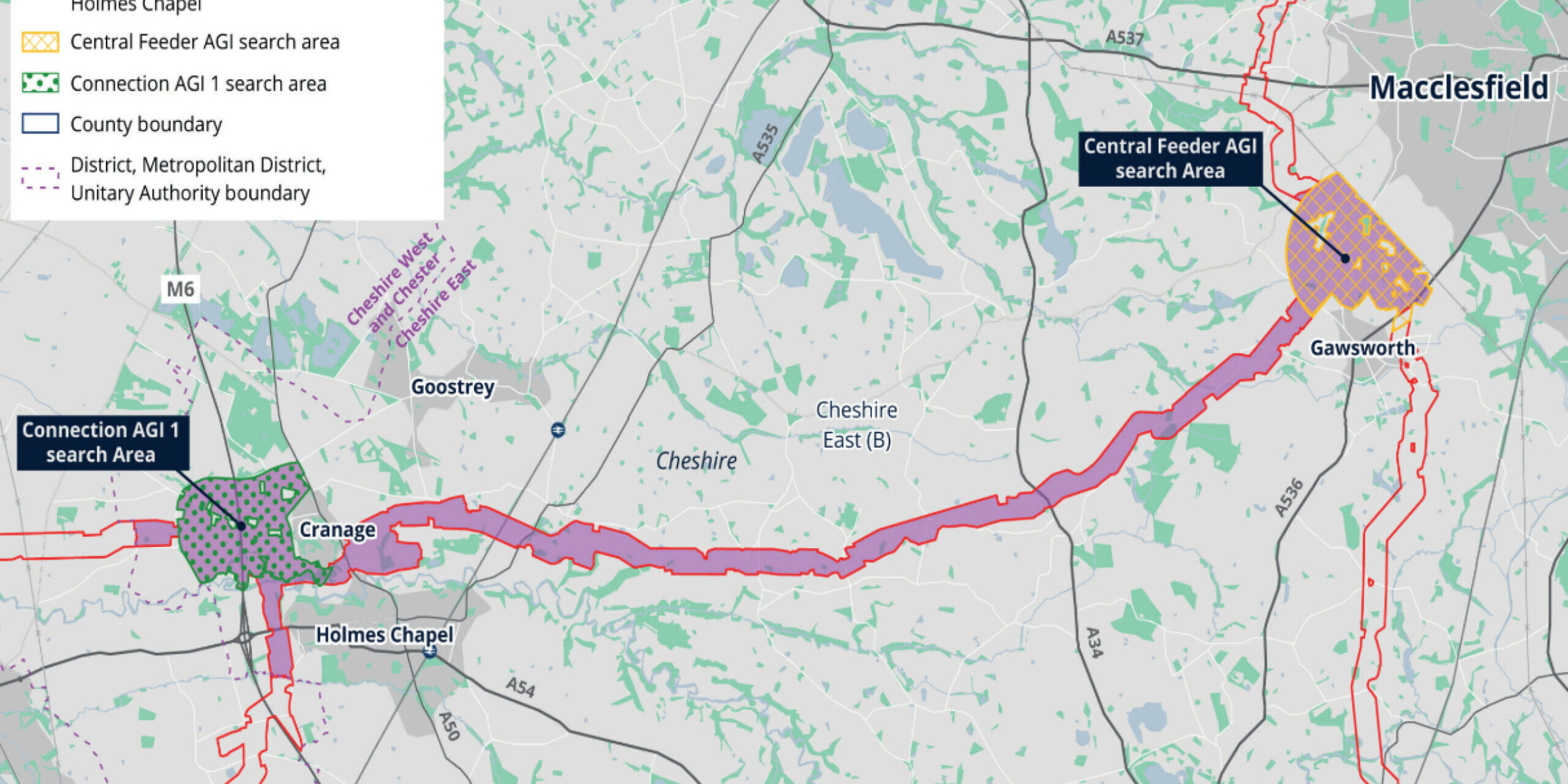 Peak Cluster section 5 map